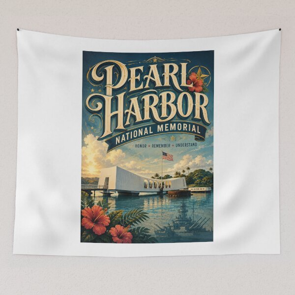 Item preview, Pearl Harbor National Memorial USS Arizona Honolulu Hawaii designed and sold by Aryabek.