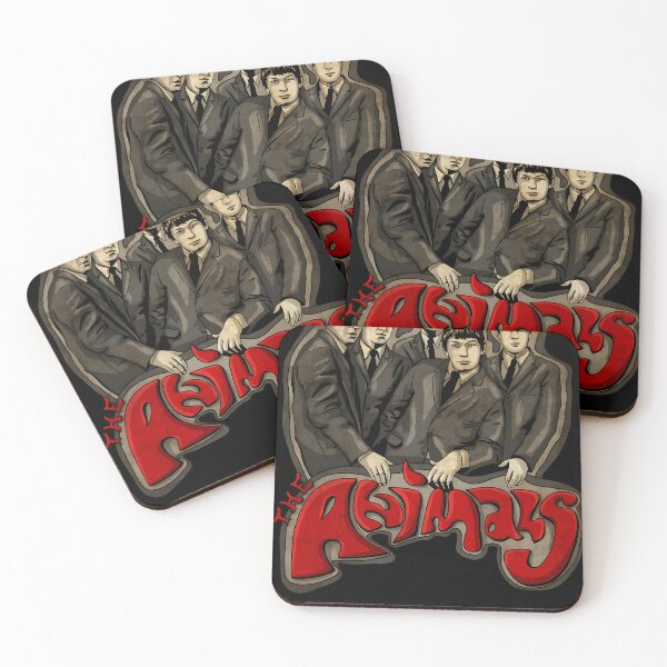 Item preview, The Animals (Black And White) designed and sold by ArtisticTpulse.