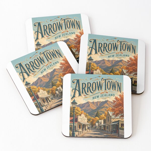 Item preview, Historic Arrowtown Otago Beneath the Remarkables New Zealand designed and sold by Aryabek.
