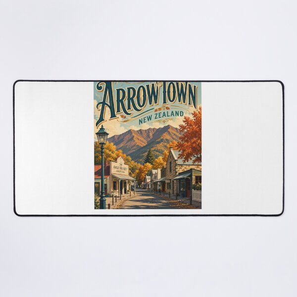 Item preview, Historic Arrowtown Otago Beneath the Remarkables New Zealand designed and sold by Aryabek.