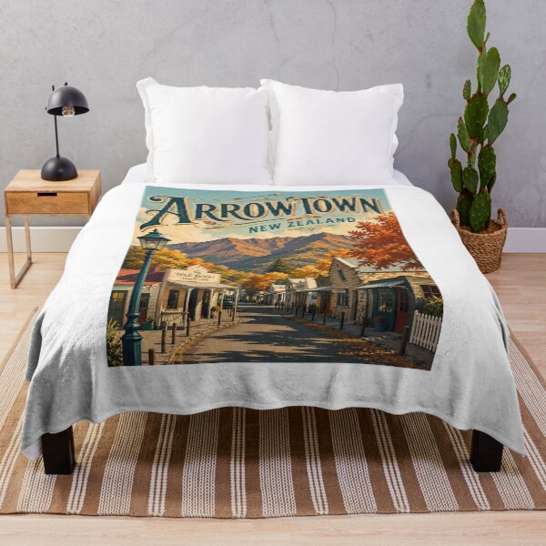 Item preview, Historic Arrowtown Otago Beneath the Remarkables New Zealand designed and sold by Aryabek.