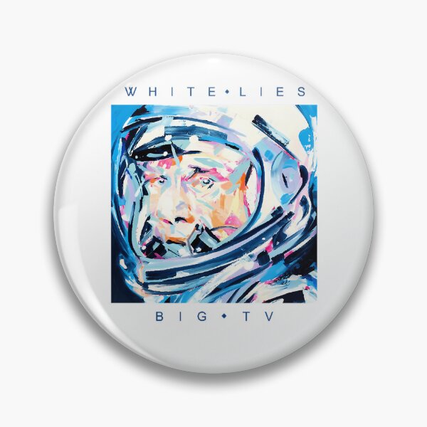 Item preview, White Lies Big TV Astronaut Portrait designed and sold by funnyrandom.