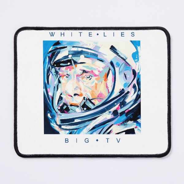 Item preview, White Lies Big TV Astronaut Portrait designed and sold by funnyrandom.