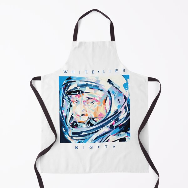 Item preview, White Lies Big TV Astronaut Portrait designed and sold by funnyrandom.