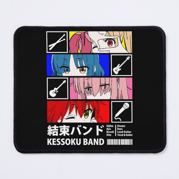 Item preview, Kessoku Band Bocchi the Rock Anime designed and sold by funnyrandom.