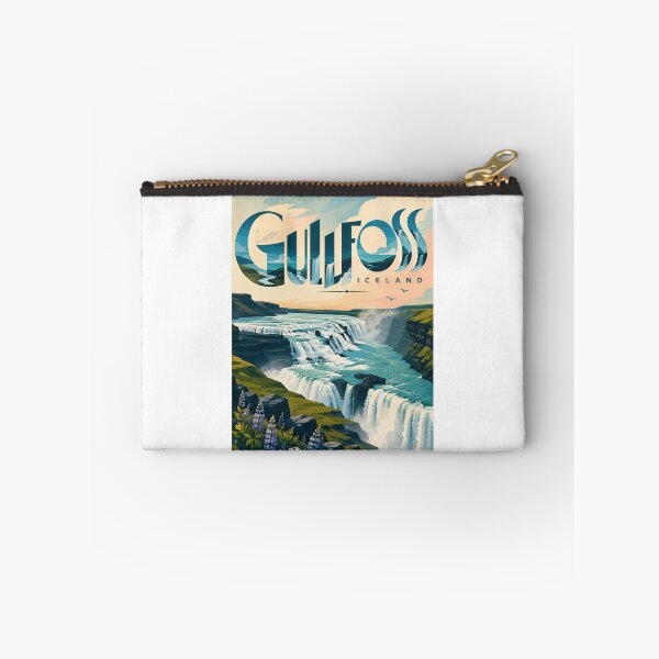 Item preview, Gullfoss Waterfall and Golden Circle Landscape Iceland designed and sold by Aryabek.