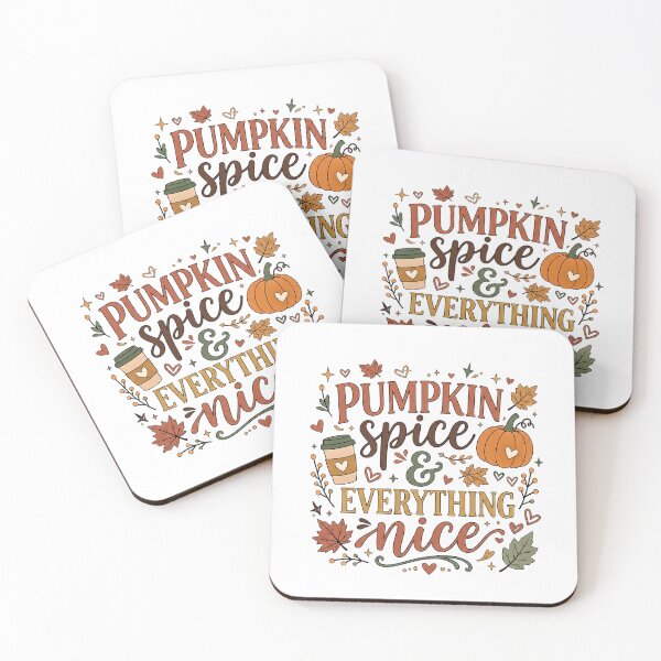 Item preview, Pumpkin Spice Everything Nice Fall - pumpkin Scented Autumn Coffee designed and sold by Steele-Art.