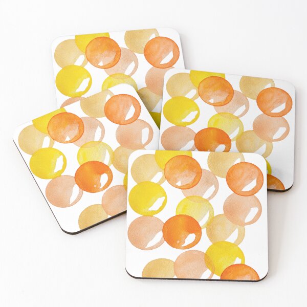 Item preview, Colorful bubbles in watercolor designed and sold by SuperMama1973.