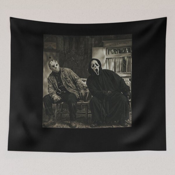 Item preview, Halloween Tshirts Jason Voorhees Ghostface designed and sold by Dibarassi.