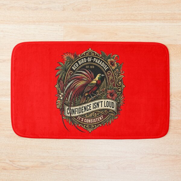 Item preview, Red Bird of Paradise Confidence Isn't Loud It's Consistent designed and sold by Max Store.