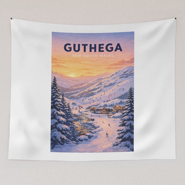 Item preview, Guthega Snowy Mountains Kosciuszko National Park New South Wales designed and sold by Aryabek.