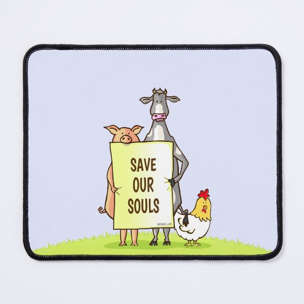 Item preview, Pig, cow and chicken - Save Our Souls designed and sold by Frank J. Art.