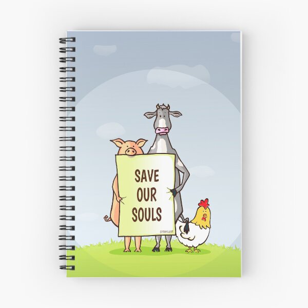 Item preview, Pig, cow and chicken - Save Our Souls designed and sold by Frank J. Art.