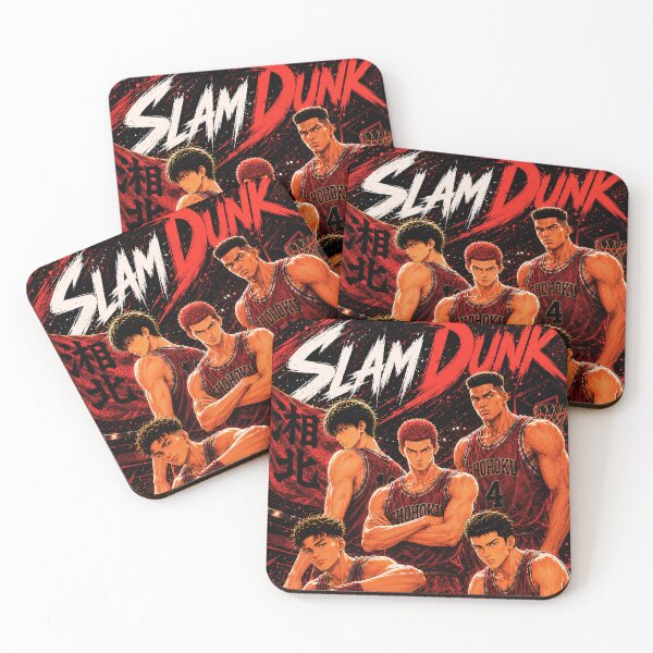 Item preview, Slam Dunk Shohoku Team Poster I Slam Dunk Anime Notebook designed and sold by Lilpixieh.