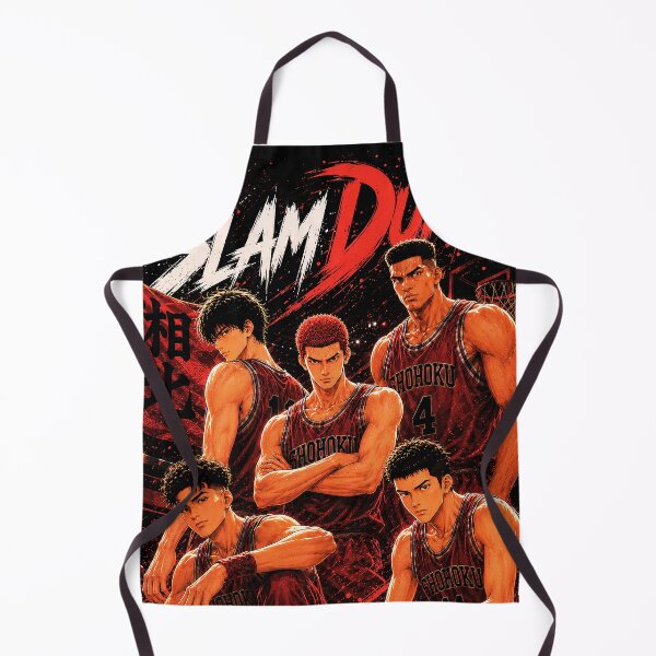 Item preview, Slam Dunk Shohoku Team Poster I Slam Dunk Anime Notebook designed and sold by Lilpixieh.
