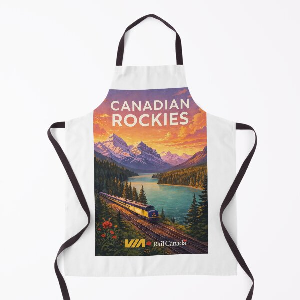 Item preview, Canadian Rockies VIA Rail Mountain Lake Journey designed and sold by Aryabek.