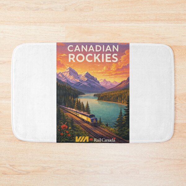 Item preview, Canadian Rockies VIA Rail Mountain Lake Journey designed and sold by Aryabek.