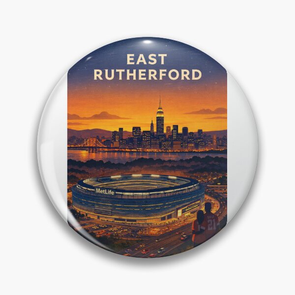 Item preview, East Rutherford MetLife Stadium New Jersey Skyline at Sunset designed and sold by Aryabek.