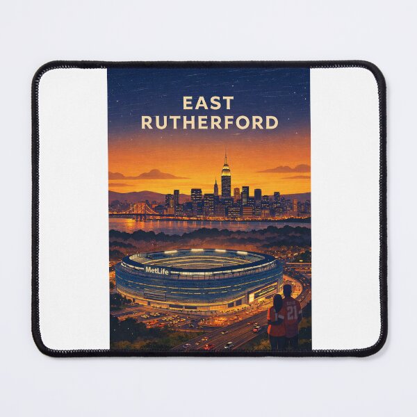 Item preview, East Rutherford MetLife Stadium New Jersey Skyline at Sunset designed and sold by Aryabek.