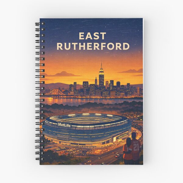Item preview, East Rutherford MetLife Stadium New Jersey Skyline at Sunset designed and sold by Aryabek.