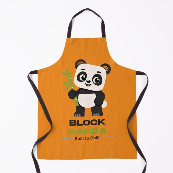 Item preview, Block Panda Built Chill Cute Panda T-Shirt designed and sold by DailyTrendFinds.