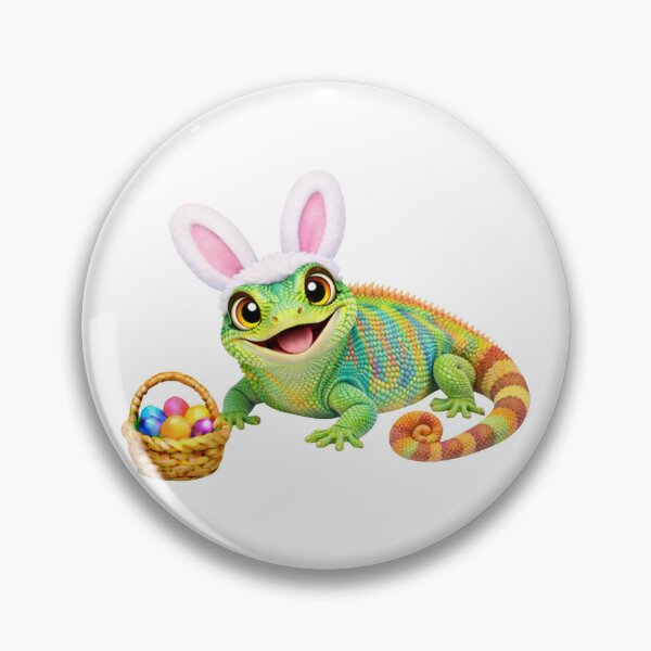 Item preview, Easter Chameleon designed and sold by Sillytoe.