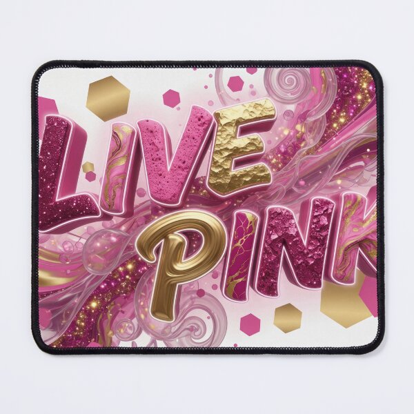 Item preview, Statement LIVE PINK designed and sold by dazzlemakers.
