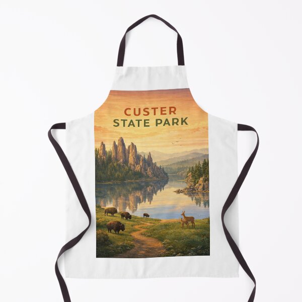 Item preview, Custer State Park Granite Spires, Sylvan Lake and Black Hills South Dakota designed and sold by Aryabek.