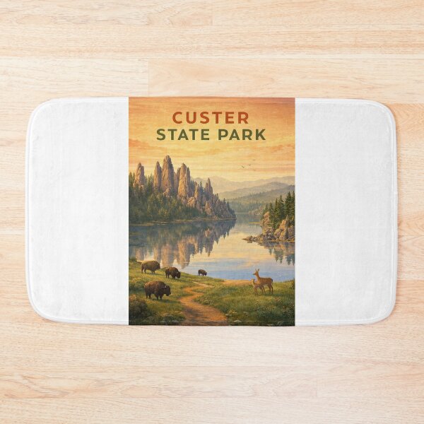 Item preview, Custer State Park Granite Spires, Sylvan Lake and Black Hills South Dakota designed and sold by Aryabek.