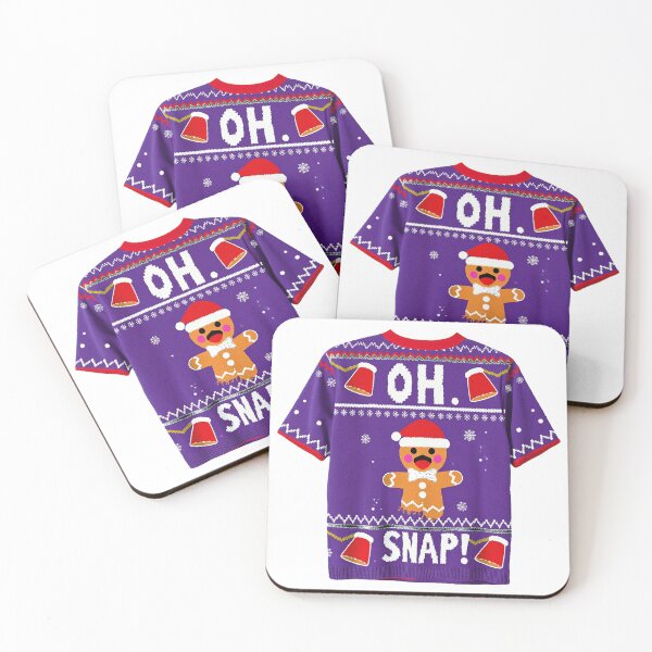 Item preview, Oh Snap Gingerbread Ugly Christmas Sweater designed and sold by lht6474.