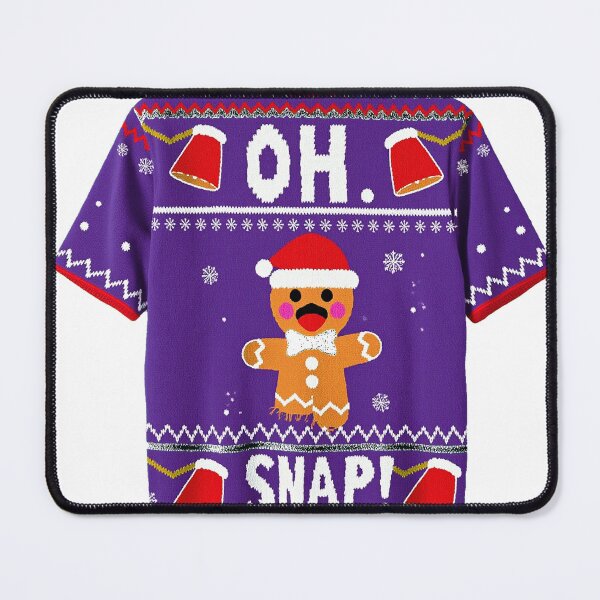 Item preview, Oh Snap Gingerbread Ugly Christmas Sweater designed and sold by lht6474.