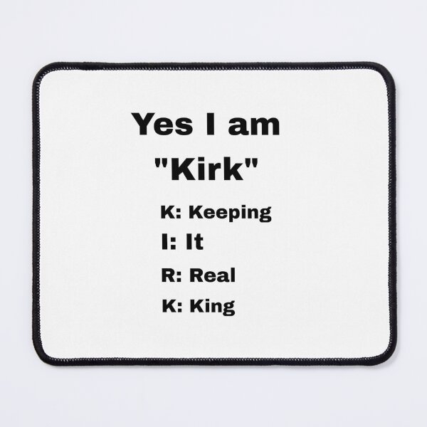 Item preview, Yes I am Kirk! designed and sold by haileys-bohemia.