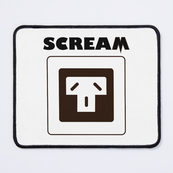 Item preview, SCREAM Inspired Minimal Horror Face | Funny Slasher Icon Design designed and sold by Avohai!.