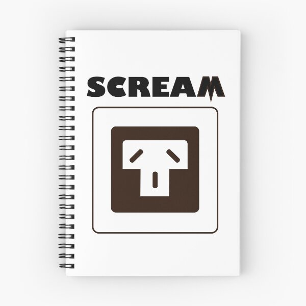 Item preview, SCREAM Inspired Minimal Horror Face | Funny Slasher Icon Design designed and sold by Avohai!.