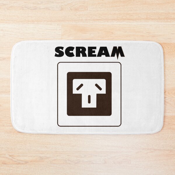 Item preview, SCREAM Inspired Minimal Horror Face | Funny Slasher Icon Design designed and sold by Avohai!.