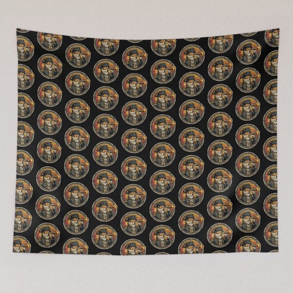 Item preview, Retro Naval Captain Shiba Inu Vintage Badge designed and sold by DuckOddity.