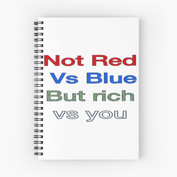 Item preview, Not Red vs Blue, But Rich vs You | Class Consciousness Design designed and sold by aadventures.