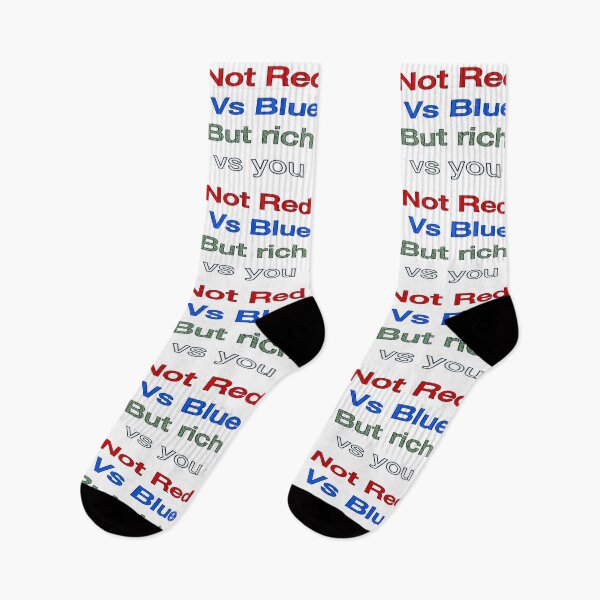 Item preview, Not Red vs Blue, But Rich vs You | Class Consciousness Design designed and sold by aadventures.