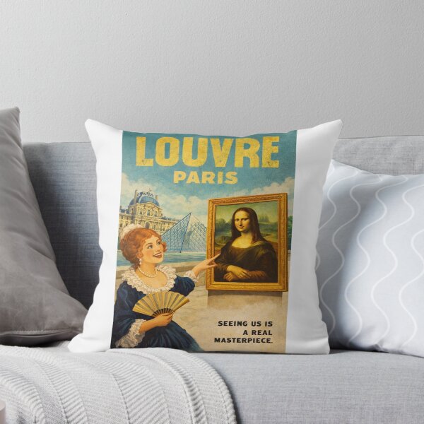 Item preview, Louvre Museum Mona Lisa Paris Landmark France designed and sold by Aryabek.