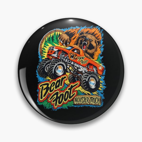 Item preview, Bear Foot Monster Truck designed and sold by Verominunus.