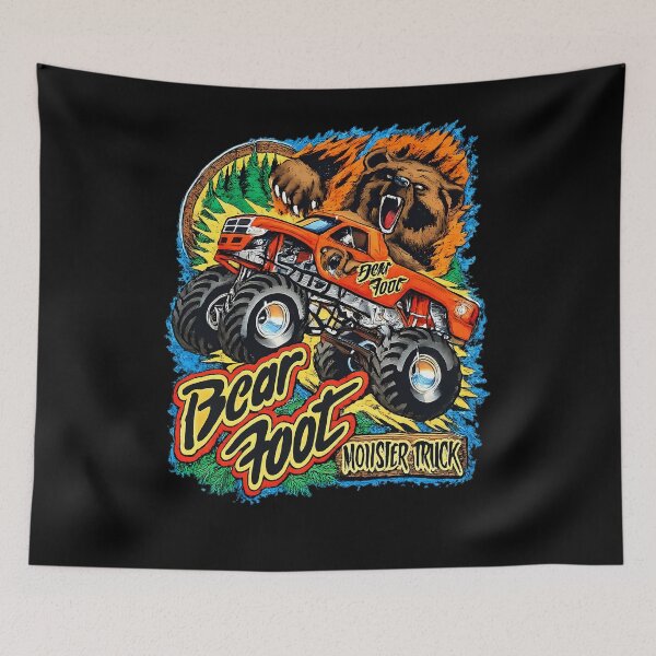 Item preview, Bear Foot Monster Truck designed and sold by Verominunus.