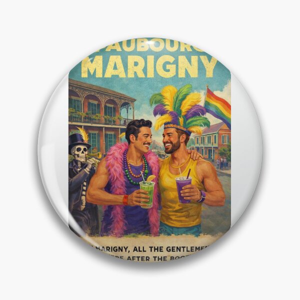 Item preview, Faubourg Marigny Historic New Orleans Louisiana French Quarter Gay Area designed and sold by Aryabek.