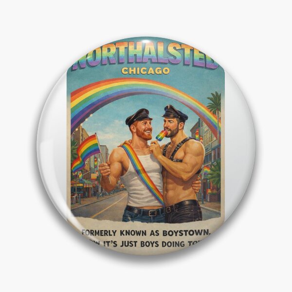 Item preview, Northalsted Chicago Gay Pride District Illinois designed and sold by Aryabek.