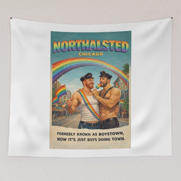 Item preview, Northalsted Chicago Gay Pride District Illinois designed and sold by Aryabek.