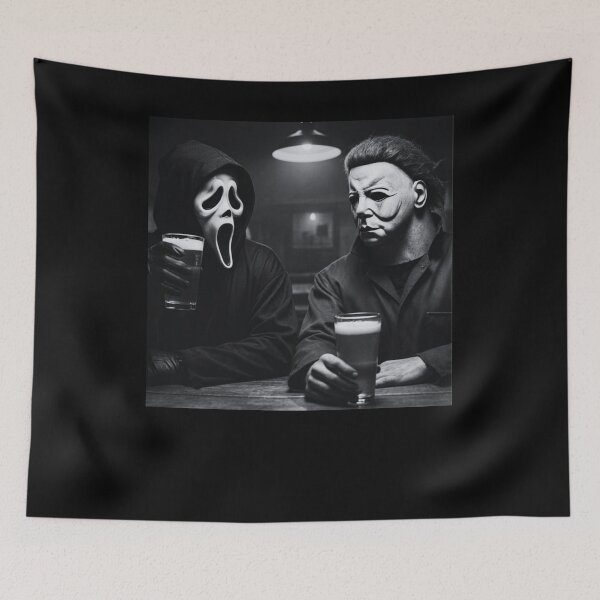 Item preview, Funny Halloween Tshirts Michael Myers Ghostface designed and sold by Dibarassi.