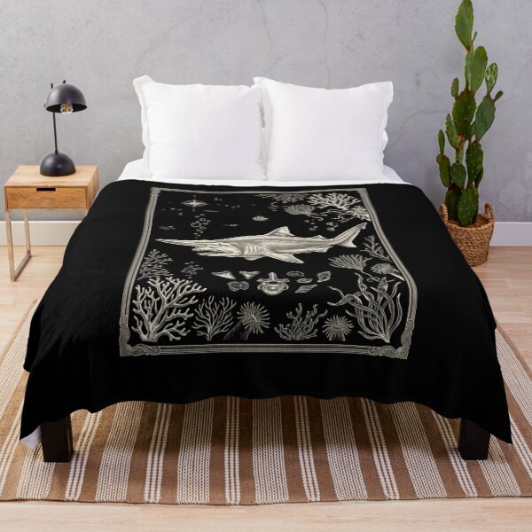 Item preview, Goblin Shark Deep Sea Marine Biology Vintage Art designed and sold by snowry.
