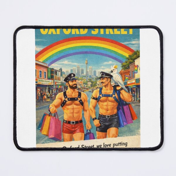 Item preview, Oxford Street Darlinghurst Sydney Gay Pride Precinct New South Wales designed and sold by StampMyPassport.