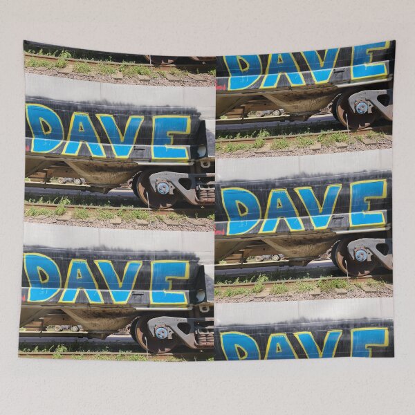 Item preview, A train with graffiti of Dave on it designed and sold by FELIXPHOENIXART.
