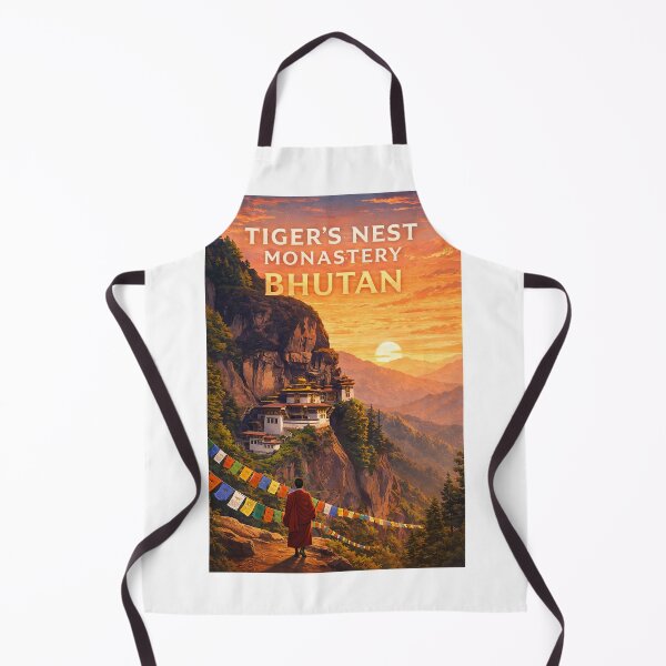 Item preview, Tiger's Nest Monastery Paro Bhutan Himalayan Cliffside Temple designed and sold by StampMyPassport.