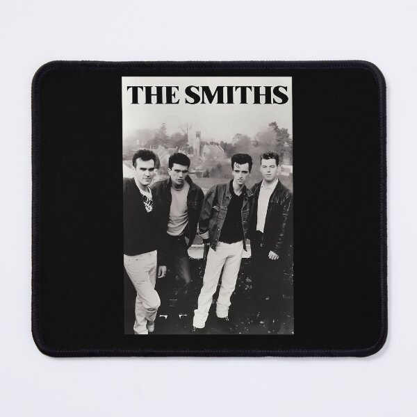 Item preview, The Smiths Band Portrait Black and White designed and sold by Anotherminute.